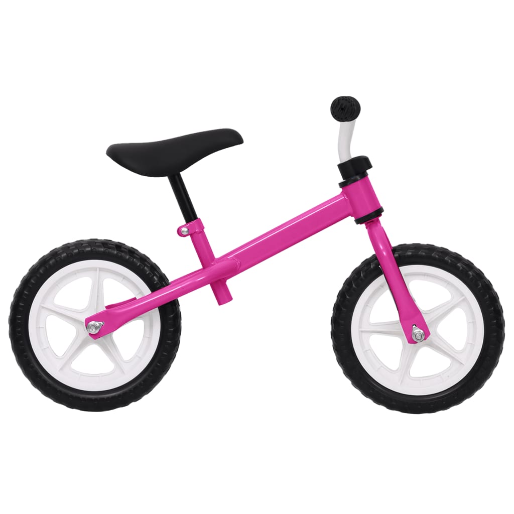 Vélo d'équilibre Roues de 12 pouces Rose
