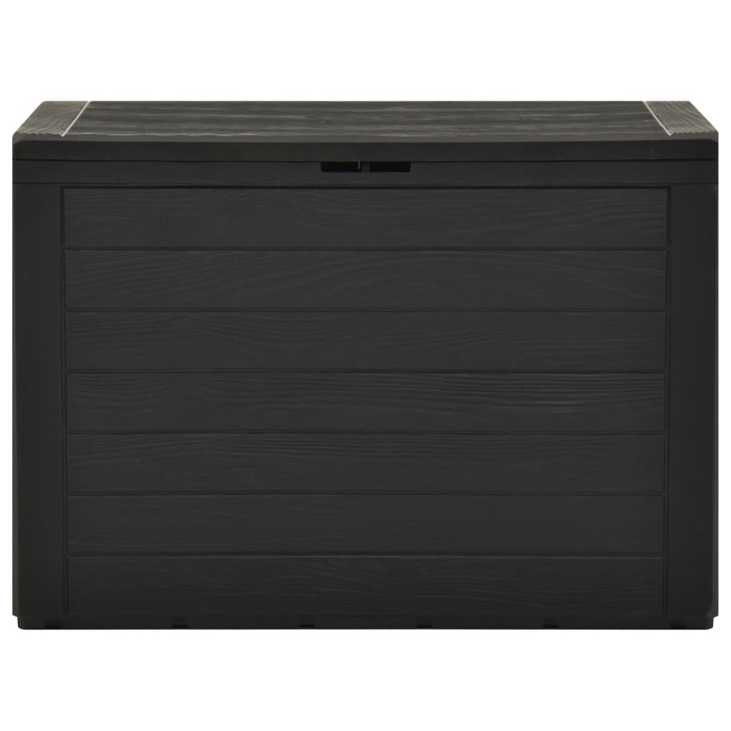 Boîte de rangement de jardin Anthracite78x44x55 cm