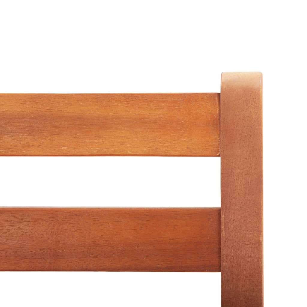 Chaises de bar 4 pcs Bois d'acacia solide