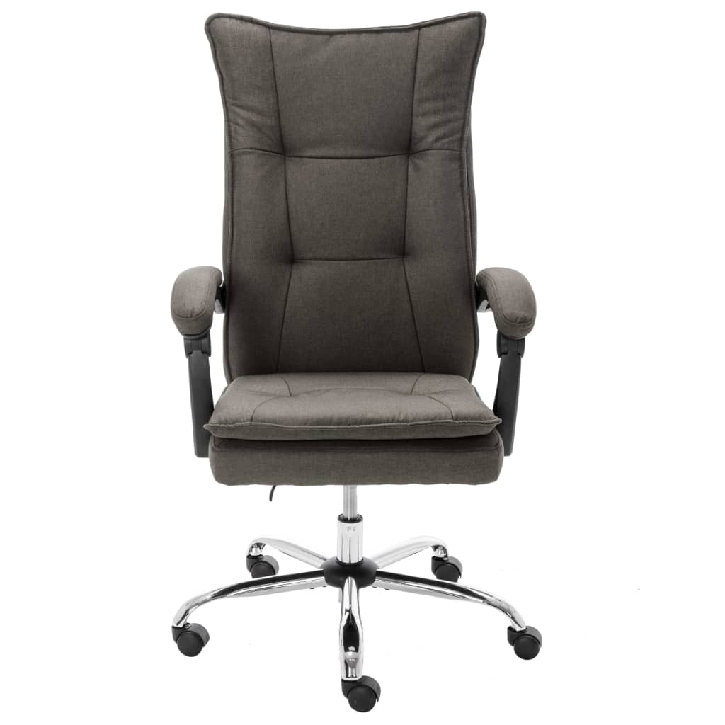 Chaise de bureau Gris Tissu