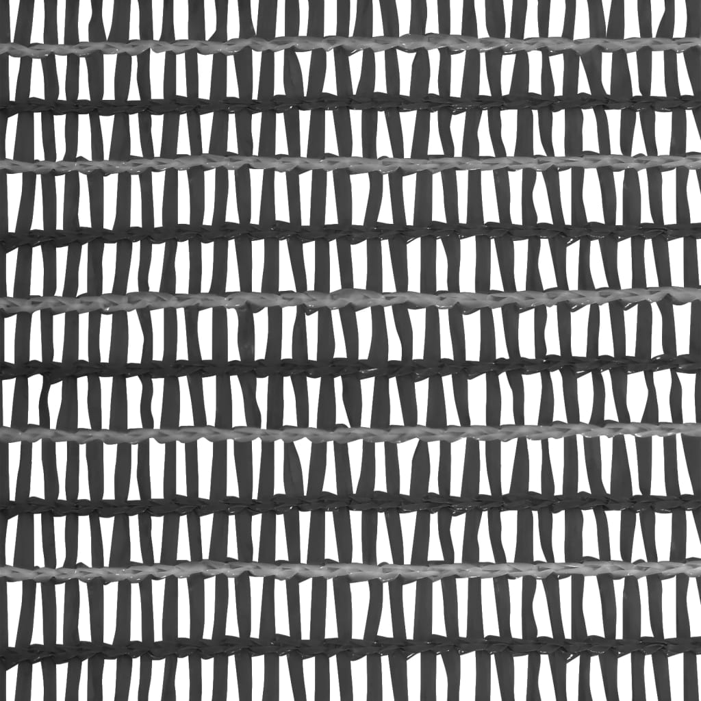 Filet brise-vue Anthracite 3,6x25 m PEHD 135 g/m²