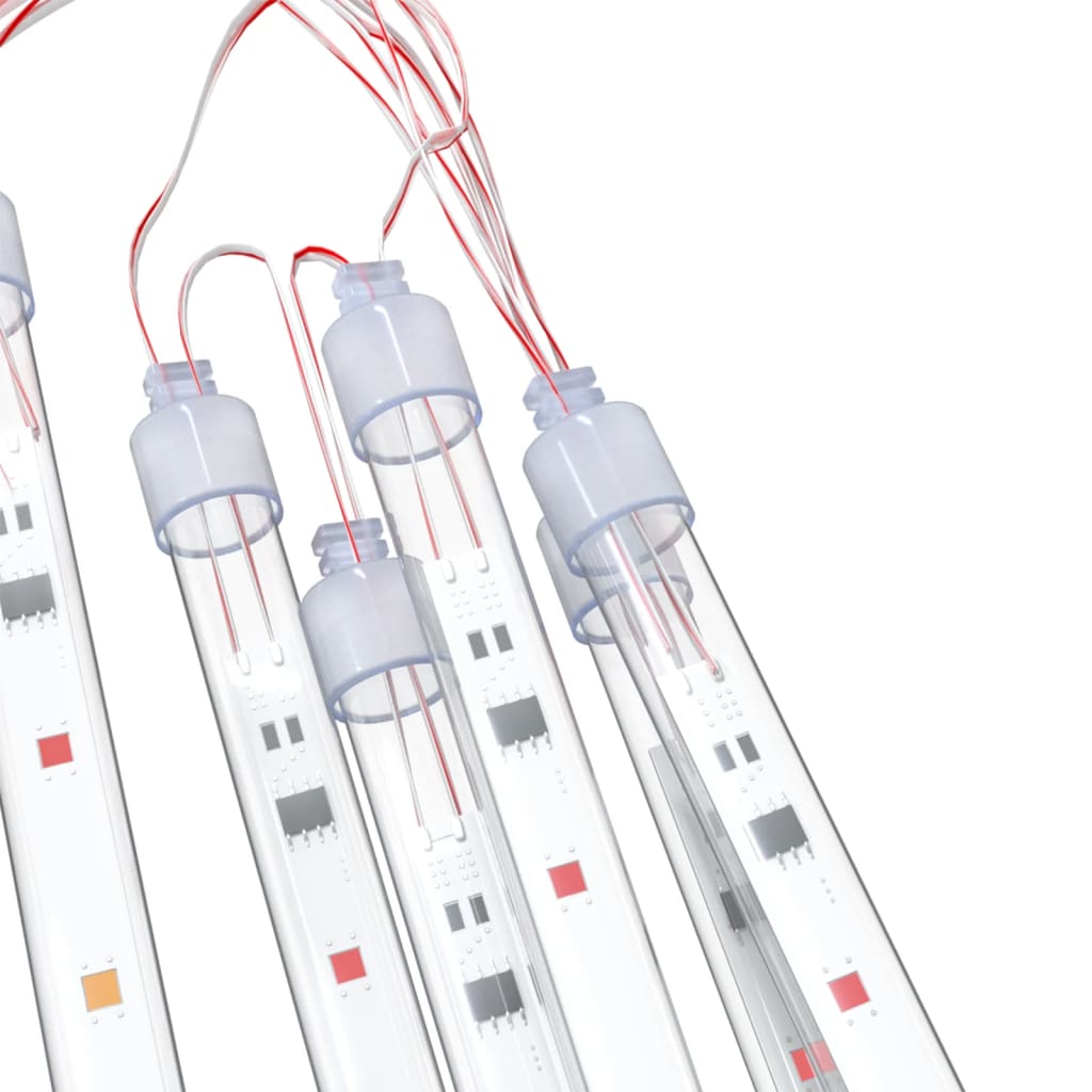 Guirlande lumineuse 8 pcs 30 cm 192 LED colorées Int/Ext