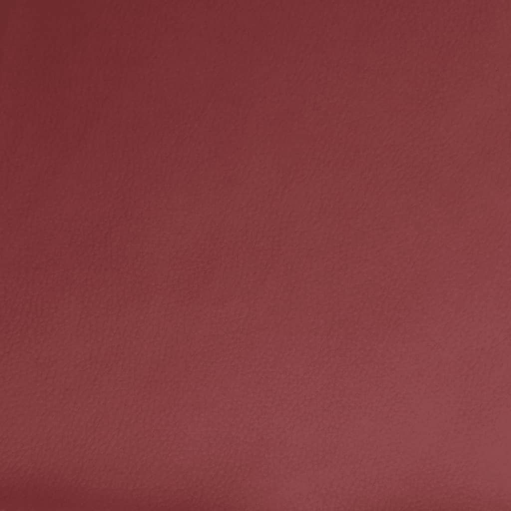 Fauteuil de massage inclinable Rouge bordeaux Similicuir